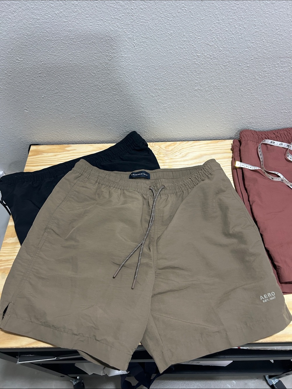 3 AEROPOSTALE Men's Elastic Waist Shorts - Picture 5 of 8